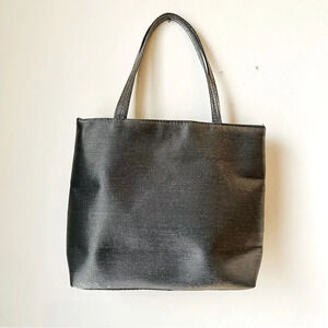 Vintage 90s / Y2K silver‎  mini handbag/ evening purse